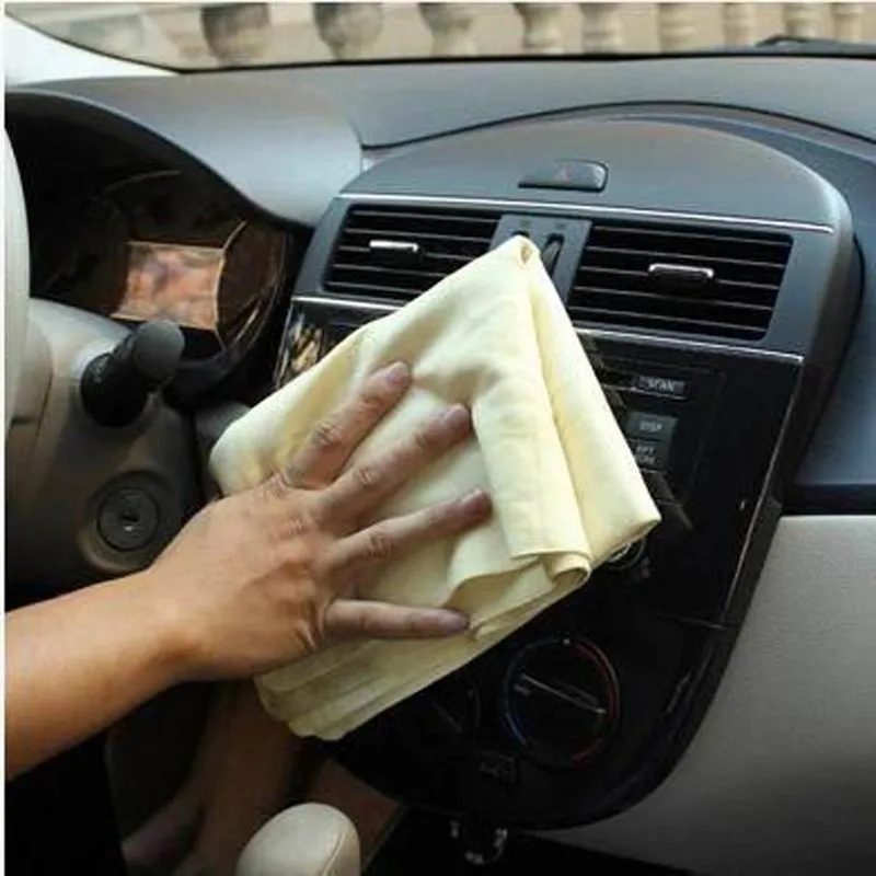 66*43CM Big PVA Chamois Towel /Synthetic-chamois Clean Cham Car Wash Cloth Absorbent Auto Clean Towel