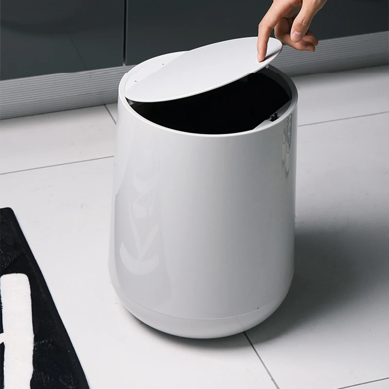 Trash Cans For The Kitchen Bathroom Wc Garbage Classification Rubbish Bin Dustbin Bucket Press-Type Waste Bin Garbage Bucket