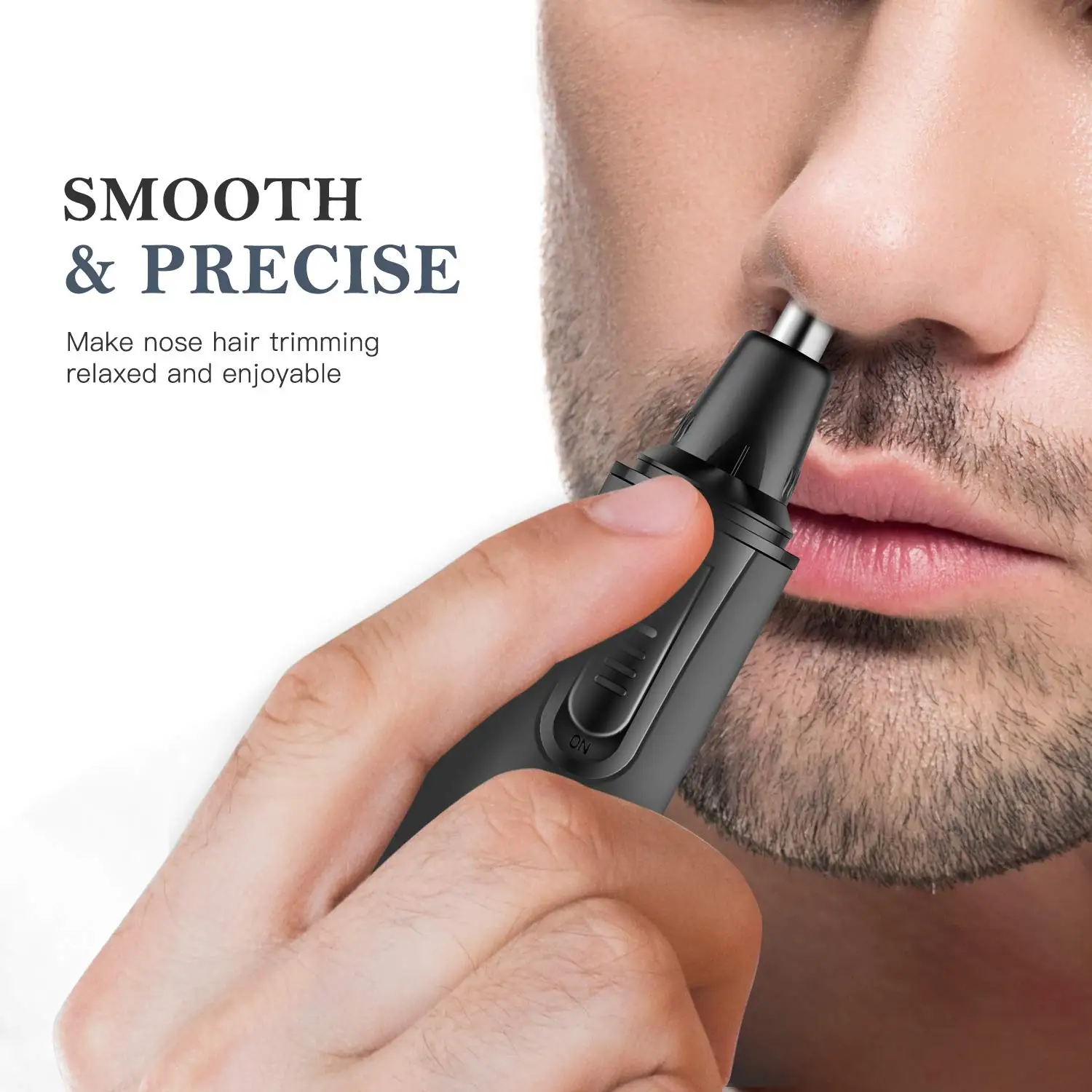 Tagliacapelli per naso impermeabile tagliacapelli professionale indolore sopracciglio e tagliacapelli per uomo donna rasoio per depilazione