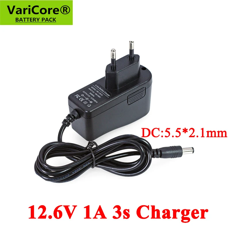 VariCore Protect 7.4 V 6800mAh 8.4V 18650 li-lon bateria światła rowerowe lampa czołowa specjalny akumulator DC 5.5*2.1MM + 1A ładowarka