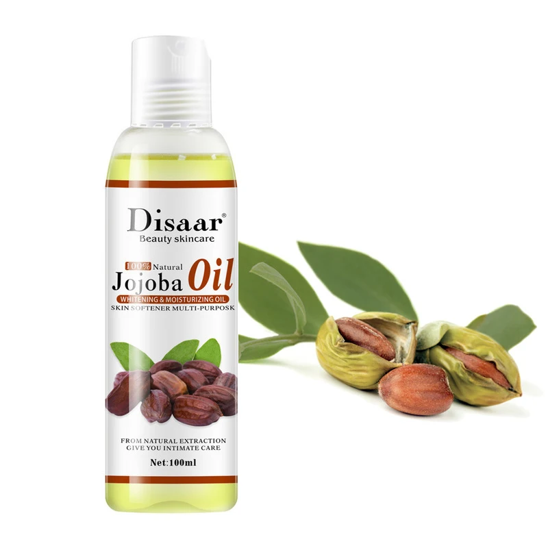 Natural Organic Jojoba Oil Anti Aging Firming Skin Face Oil Moisturizing Relaxing Massage Oil Hair Repair Skin Care Body Oil