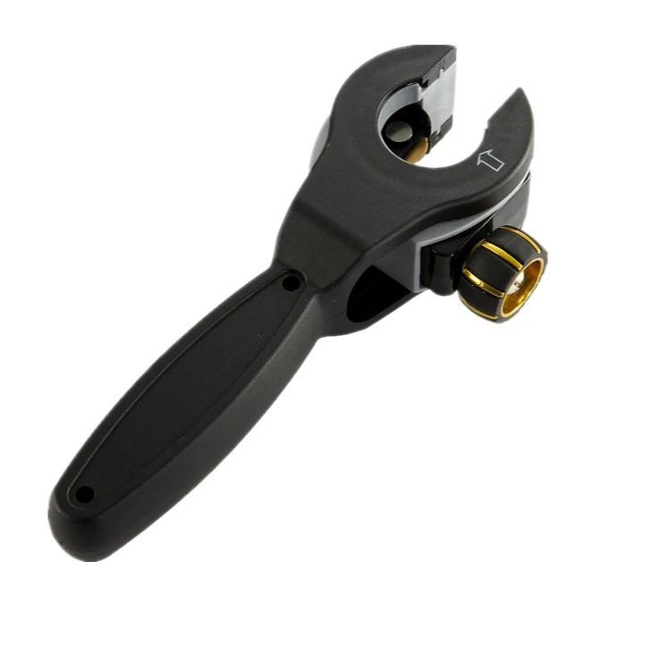 Cortador de tubo de tamaño Mini de diamante negro, modelo 11195, 4-22mm, con mango de trinquete para tubo de cobre y aluminio