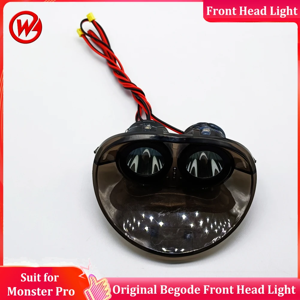 Original GW Begode Monster Pro Spare Parts Accessories Front Head Light Lamp  Front Lamp Suit for Monster Pro Electric Wheel