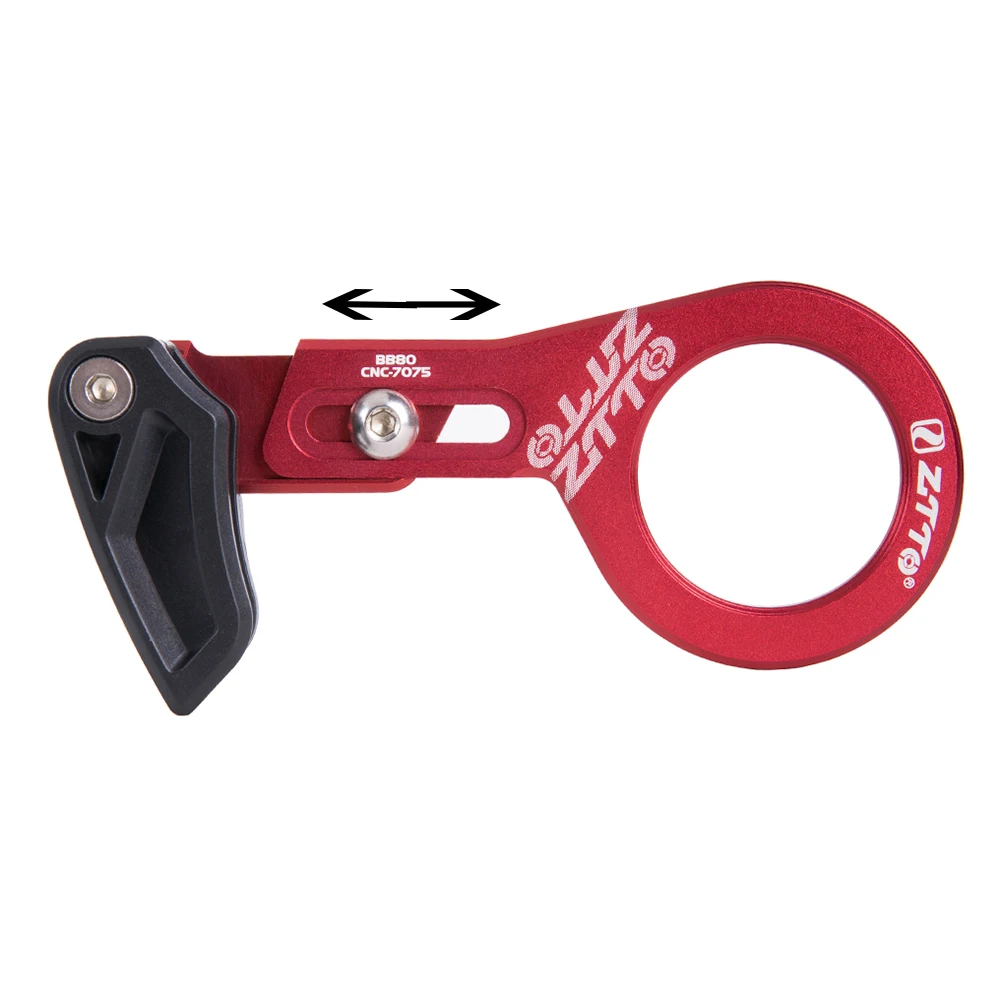 ZTTO MTB Bicycle chain guide 1X System Mountain Bike Single Chainring Crank Drop Catcher ISCG 03 ISCG 05 BB mount 7075 CNC