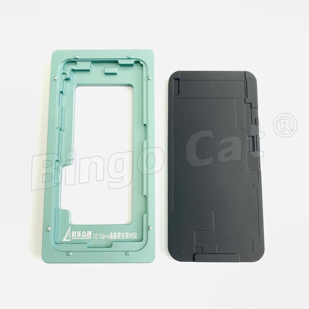 Alignment Mold + Laminating Pad Glass OCA Position Mould for iPhone 14pro 15pro  XS XR 11 Pro 11Pro Max 12 Pro 13 Screen Repair