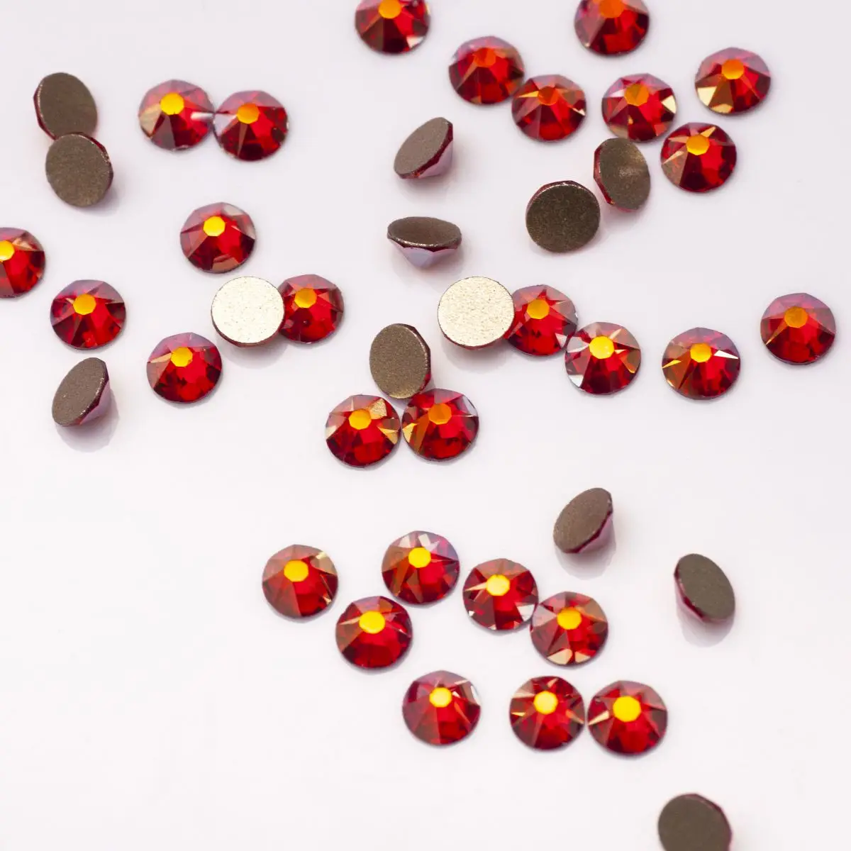 YANRUO 2088 Cold New Element AB Strasssteine, nicht heißklebend, flache Rückseite, SW Gems, zum Aufkleben auf Nägel, Kristalle für Bastelarbeiten – Detail 15
