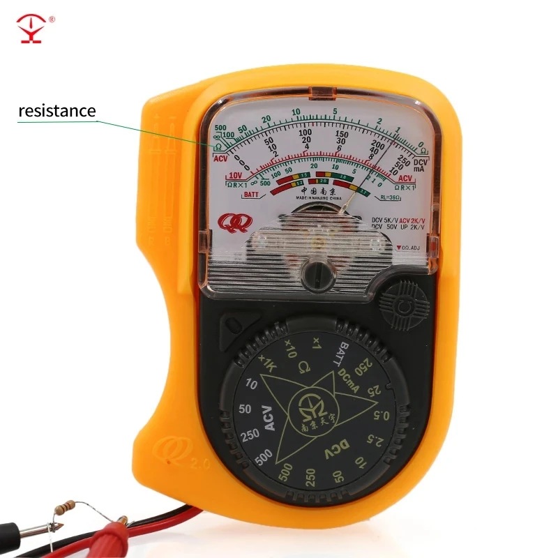 TY QQ2.0 Mini Test Multimeter Professional Measurement AC / DC Resistance Battery Household Electrician Maintenance Equipment