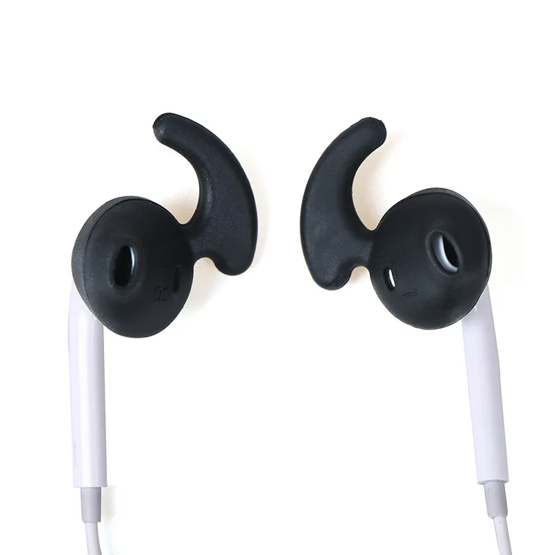 VEKEFF 2pcs/lot Soft Silicone Ear Pads Eartips for Samsung Galaxy S7 S6 Edge 9200 In-ear Headphones Earphone Earpads Ear Pads