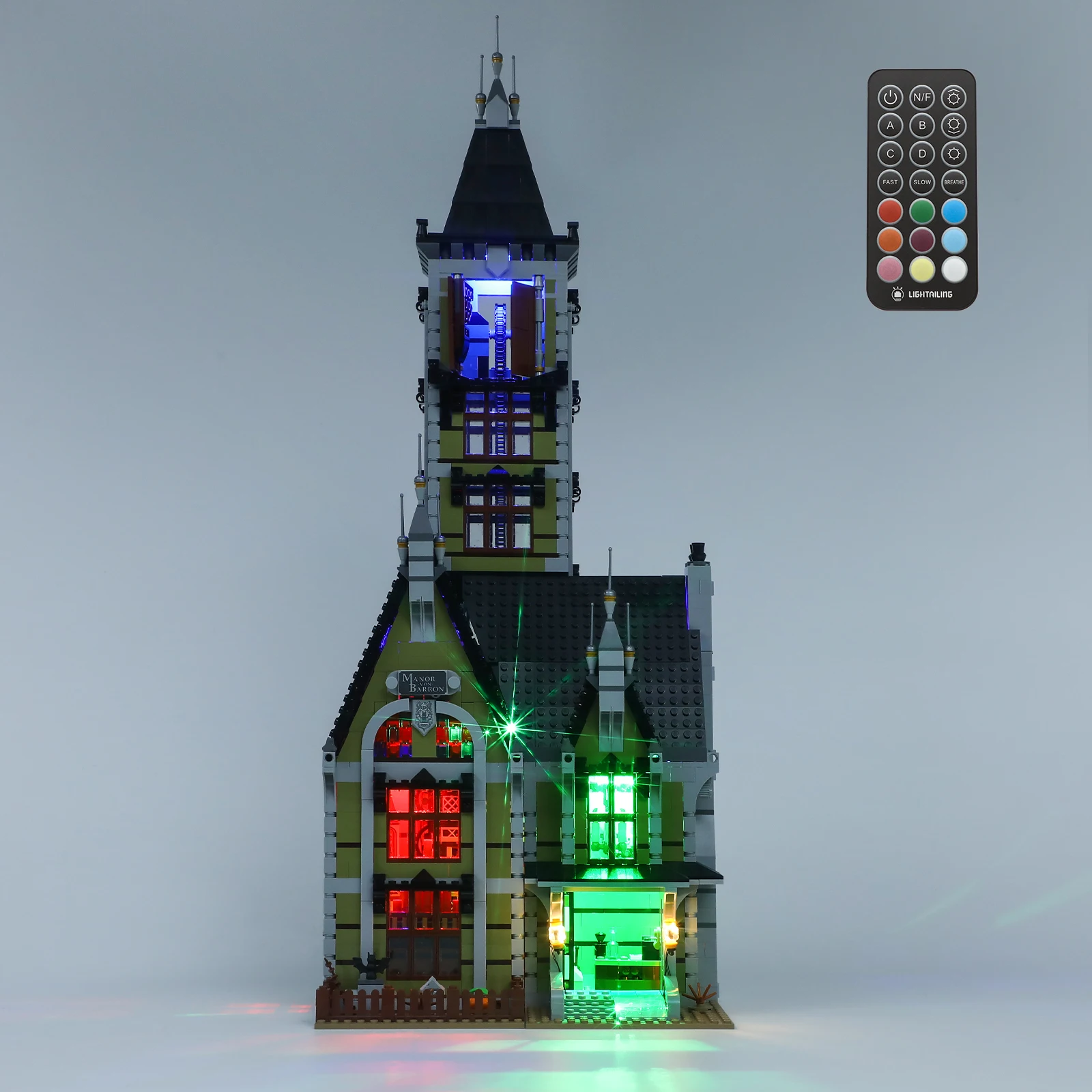 

LED Light Kit for 10273 Haunted House Building Blocks Set (NOT Include the Model) Lamp Bricks Toys for Children RC Version