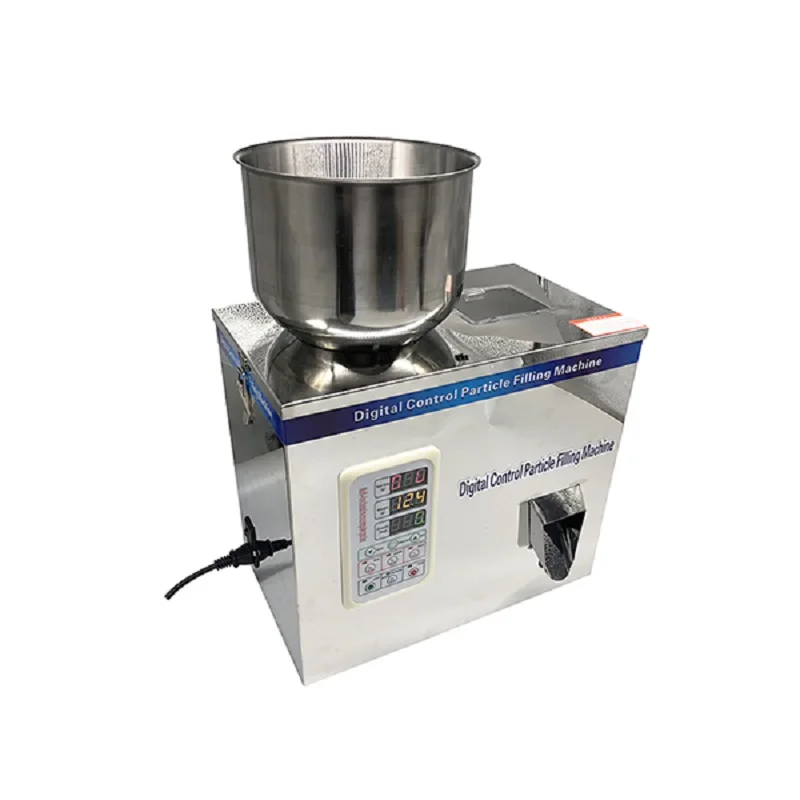 지능형 분말 과립 포장 충전 기계, 밀가루 참깨 커피 차 향신료, 1-99g