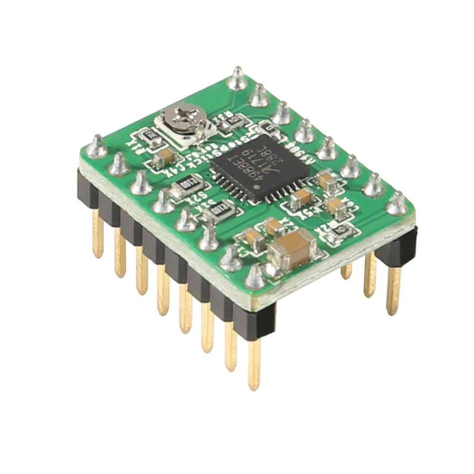 Aokin DRV8825 Stepper Motor Driver Module with Heat Sink Stepper Motor Driver Module A4988 For 3D Printer Rrerap Ramps 1.4