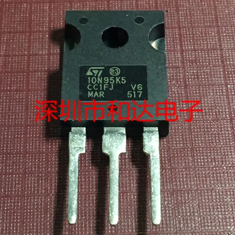 

10N95K5 STW10N95K5 TO-247 950V 8A