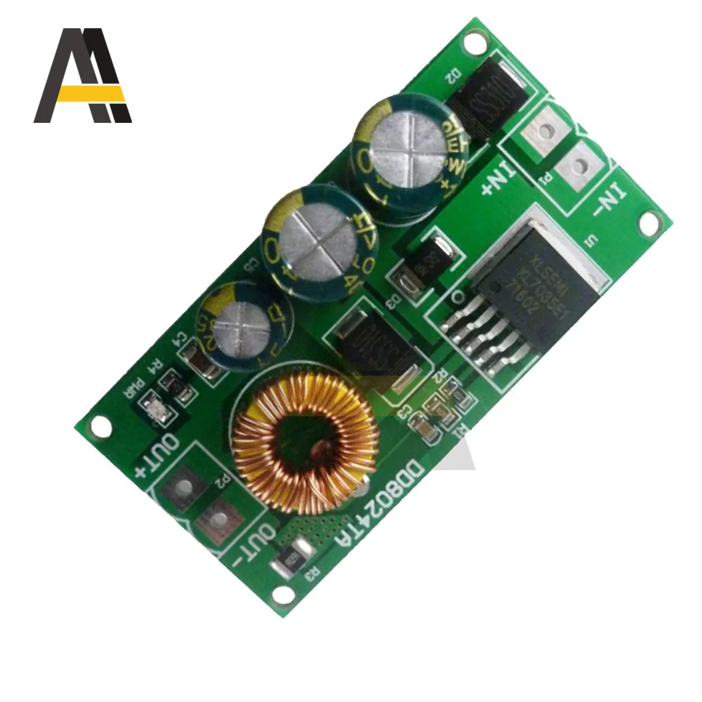 High-Voltage DC-DC Buck Converter Module Step-Down Voltage Regulator Board 80V 72V 64V 60V 48V 36V 24V to 15V 12V 9V 6V 5V 3.3V