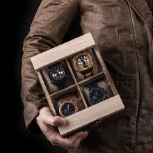 Leather Watch Display Case and Jewelry Organizer #6