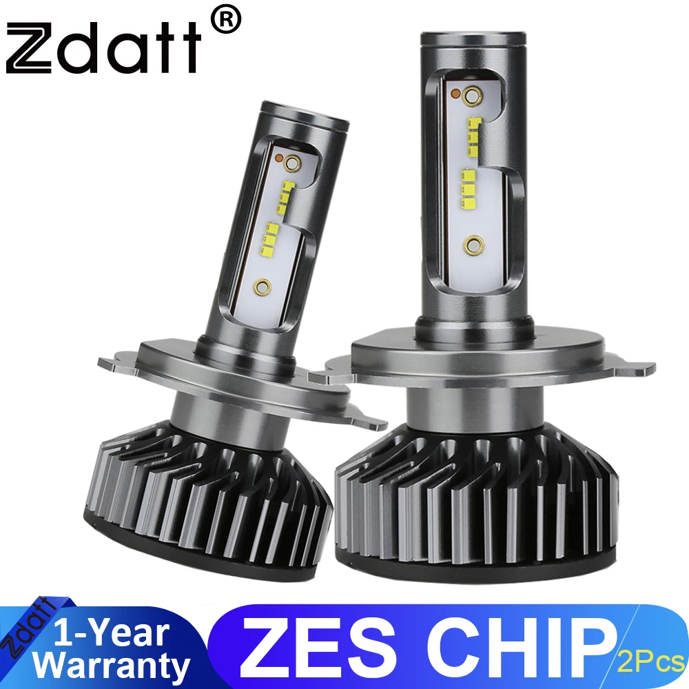 

H4 Светодиодная лампа H7 LED Canbus Zdatt H1 HB3 HB4 H8 H11 30000LM 110W 6000K 9005 9006 Противотуманные фары Turbo 12V Светодиодные фонари для автомобиля