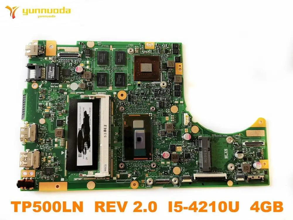 

Original for ASUS TP500LN Laptop motherboard TP500LN REV 2.0 I5-4210U 4GB tested good free shipping