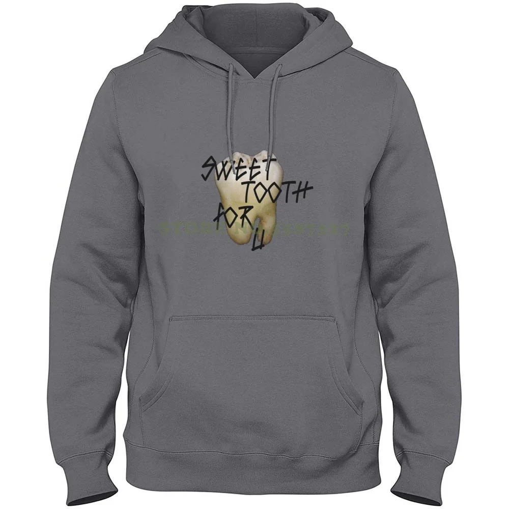 Sweet Tooth-Cavetown 100% Pure Cotton Hoodie T-Shirt Cavetown Sweet Tooth Lemon Boy Hug All Ur Friends Conan Gray The 1975