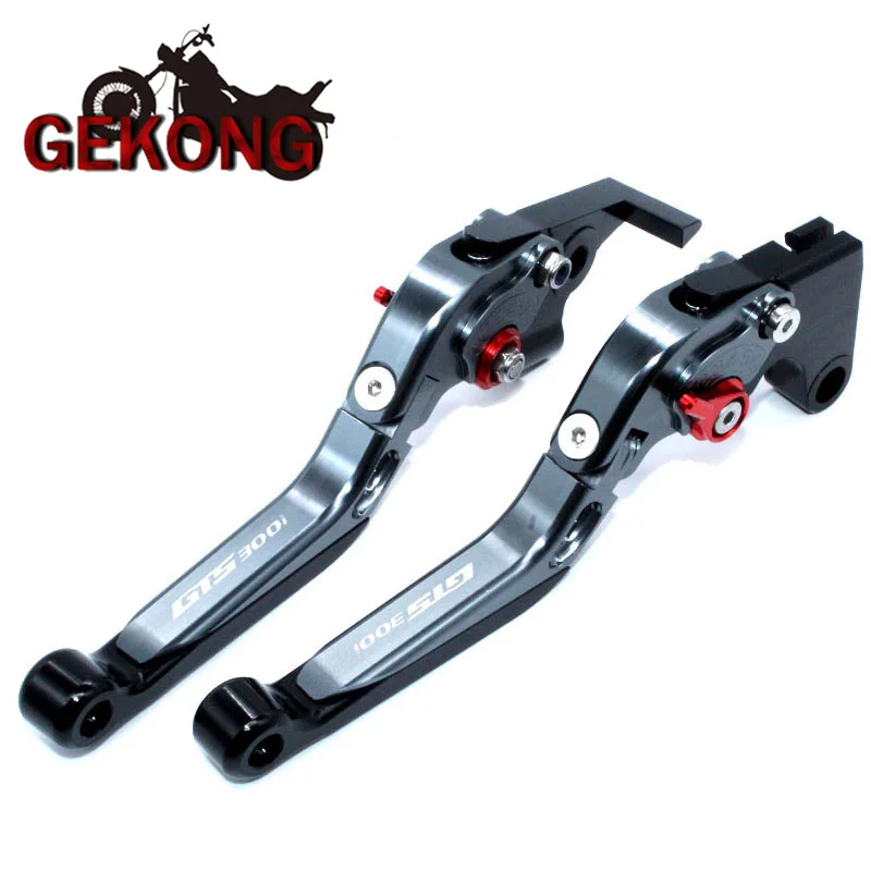 For SYM GTS300i GTS 300i 2016 2017 2018 GTS 125/250/300 LM30W Motorcycle Accessories CNC Folding Extendable Brake Clutch Lever