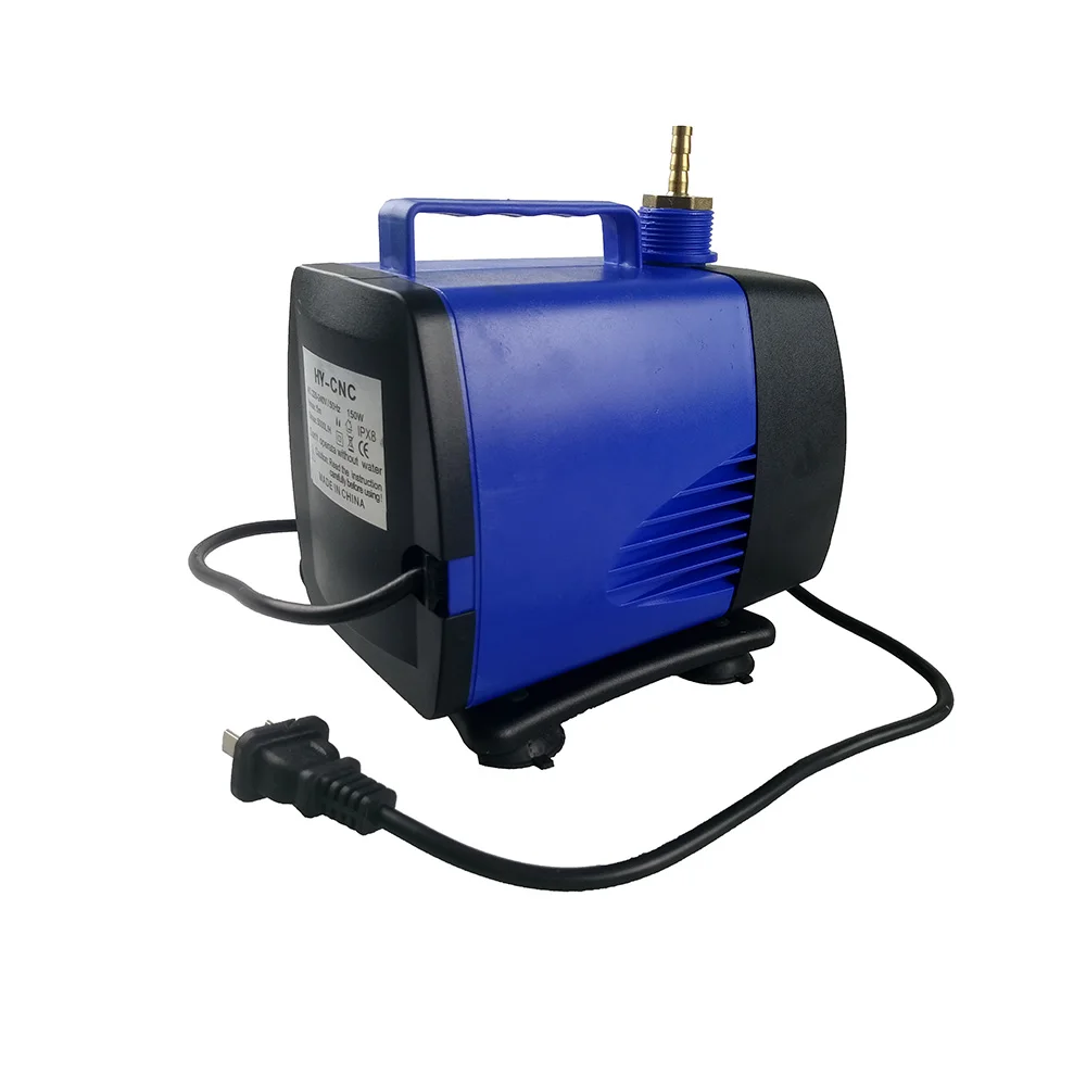 CNC 220V 150W Multifunctional submersible pump 5M 5000L/H for spindle Cooling on engraving cutting machine