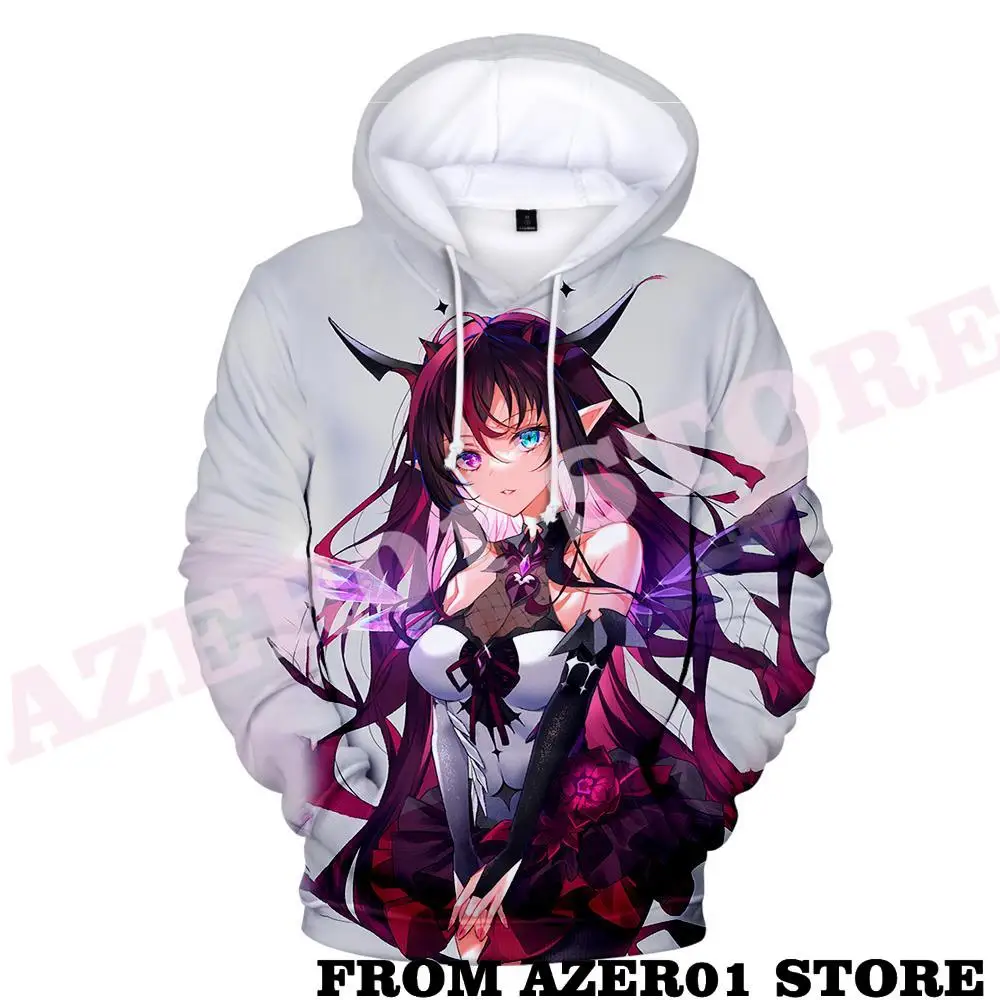 HOLOLIVE VTuber IRyS 3D Print Fashion Fall Winer Suit Hoodies Sportswear Hooded Youthful Kawaii Women/Men The hooded