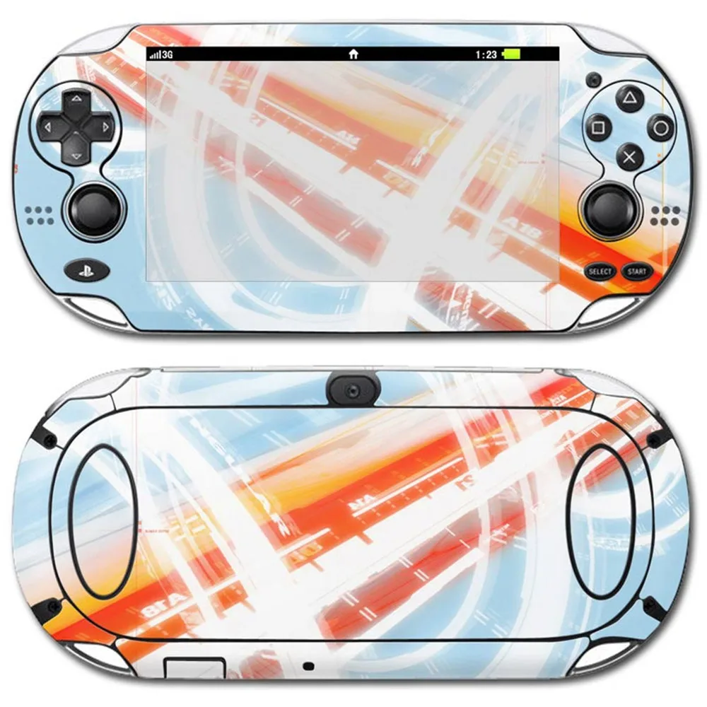 Chirstmas gift Design Games Accessories Vinyl Decal for PS vita 1000 Skin Sticker