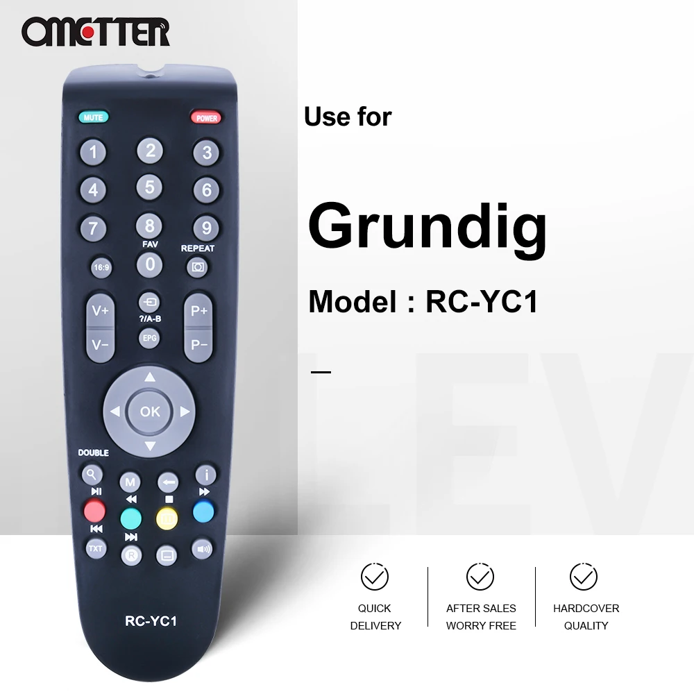 Novo adequado para grundig tv controle remoto RC-YC1