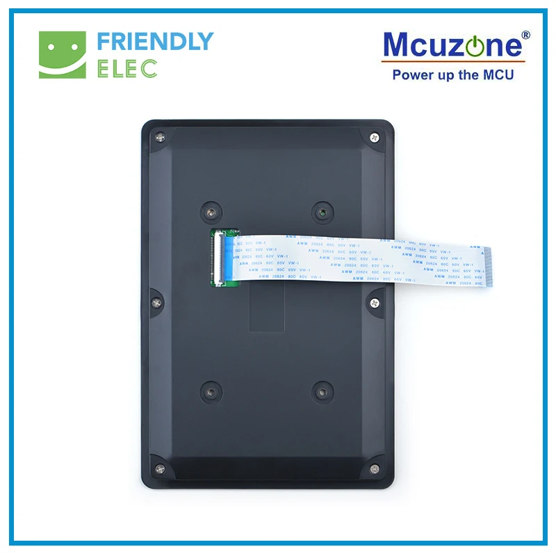 Tela lcd capacitiva de toque de 7 polegadas, 800x1280 (hd702), suporte t2/t3/smart4418/6818/tiny4412