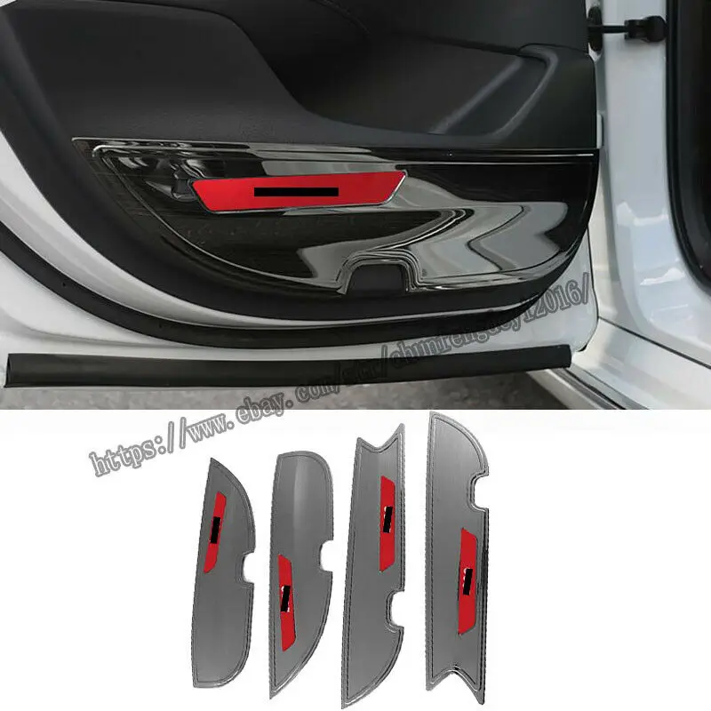 Fit For Honda Accord 2018-2019 Black titanium Car Door Anti Kick Pad Protective