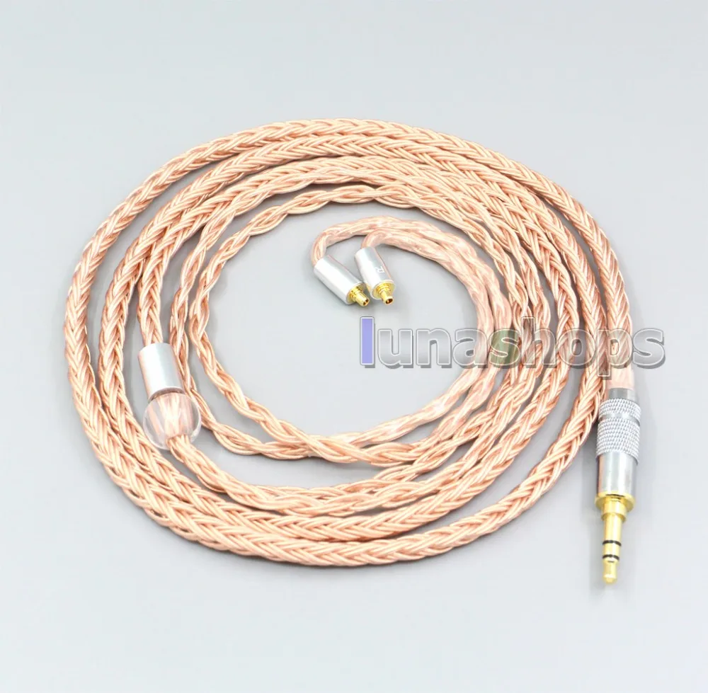 

LN006740 Balanced 16 Core 99% 7N OCC Earphone Cable For Dunu T5 Titan 3 T3 (Increase Length MMCX)