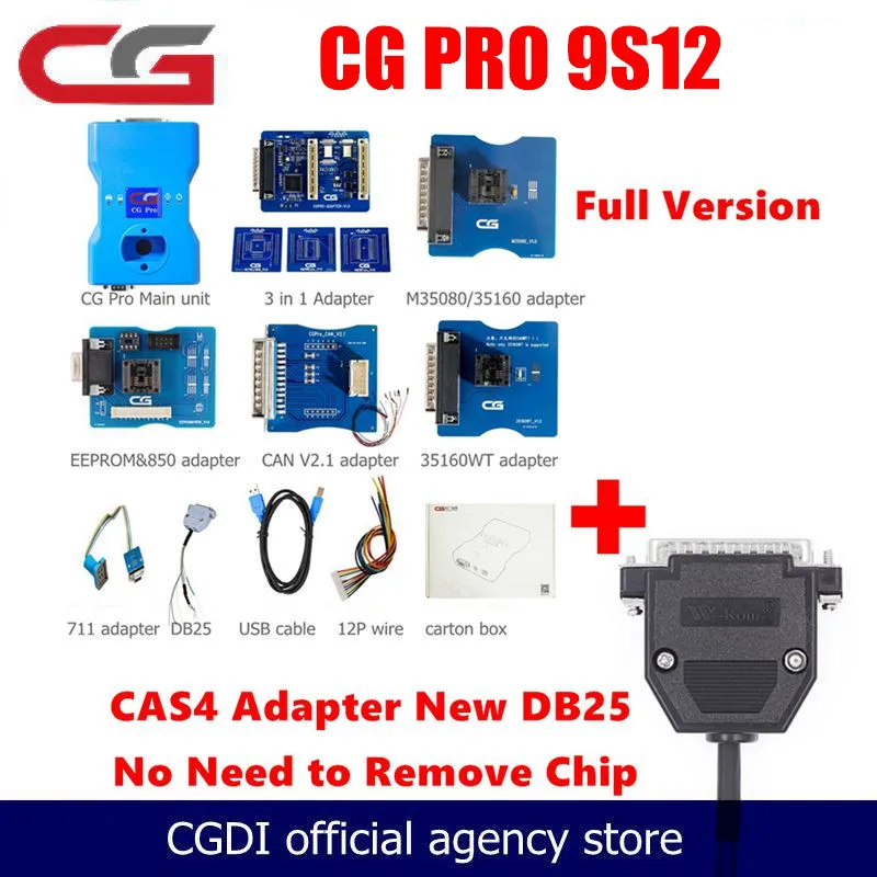 CGDI CG Pro 9S12 Freescale For BMW OBD2 Programmer New Generation of CG100  Auto Key Programming Scanner standard version