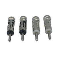 Universal Car Vehicles Radio Stereo ISO To Din Aerial Antenna Mast Adapter Connector Plug Car Stying