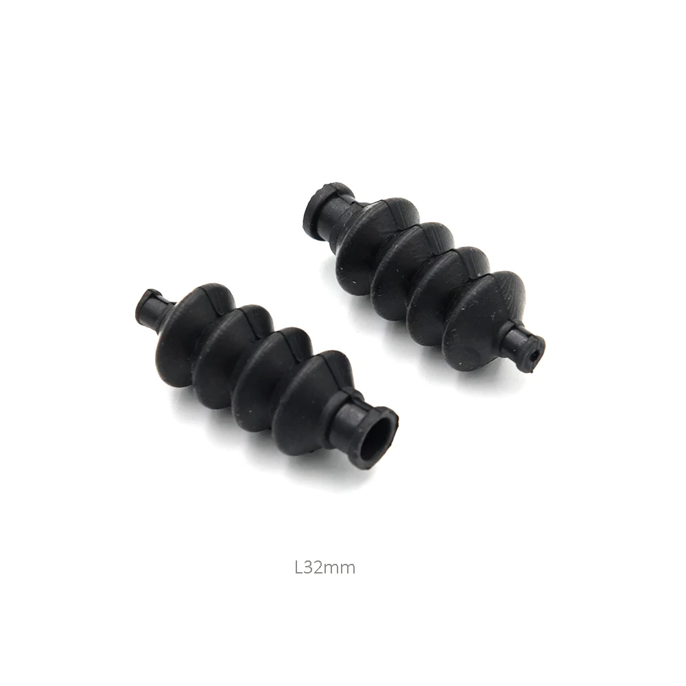 2 PCS RC Boat L32/42/60mm Rubber Bellows Water Against Accordion Radio Box Seals