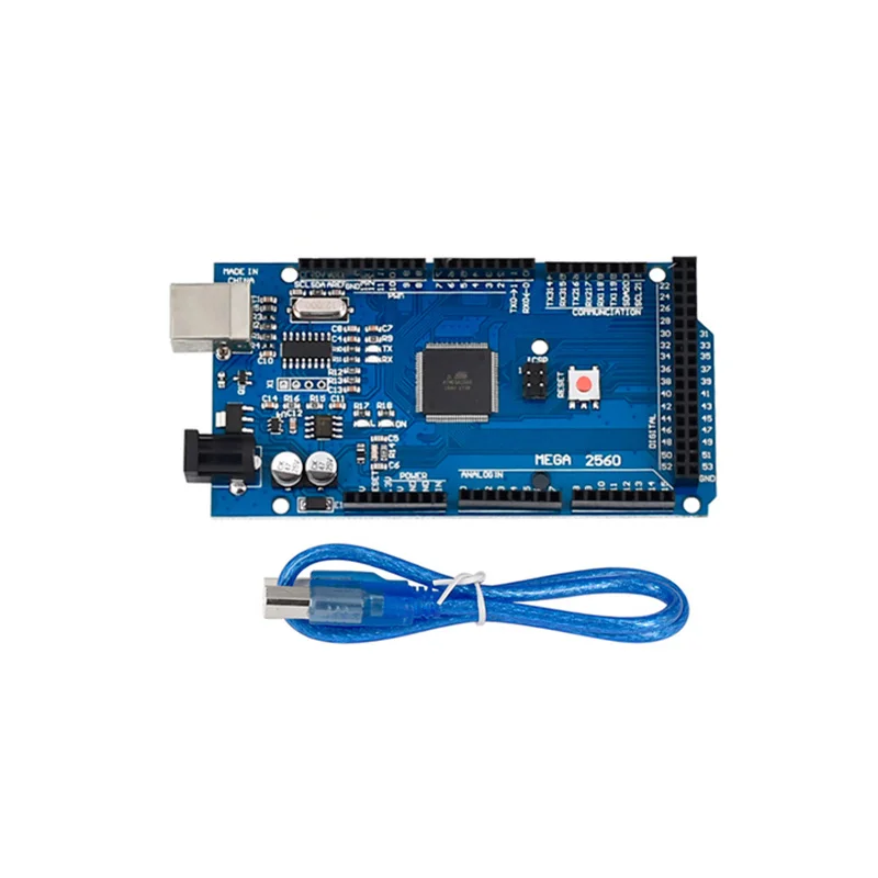 Piezas de impresora 3D para kit arduino, excelente Mega 2560 R3 Mega2560 REV3 + rampas 1,4 controlador + RAMPEN 1,4 LCD 12864 LCD