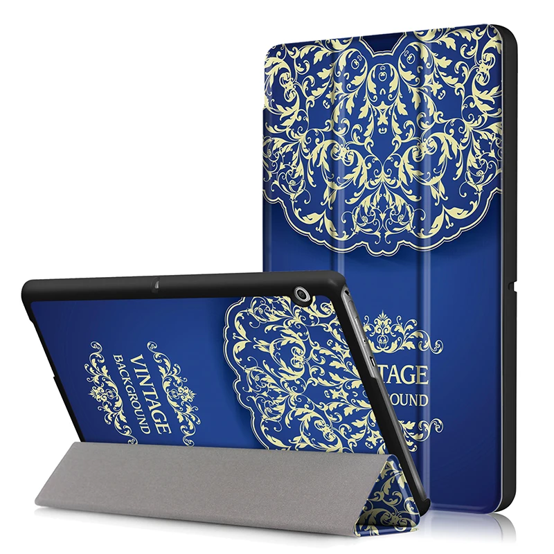 

For Huawei MediaPad T3 10 Case AGS-W09 AGS-L09 AGS-L03 PC fashion printed pattern Cover For Huawei T3 9.6 tablet case + gift