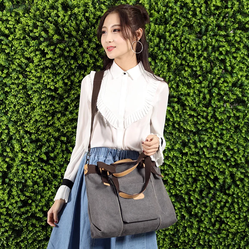 Women canvas handbag  Vintage handbag Female shoulder bag  Summer canvas Bags Lady crossbody Bag  Casual woman Tote woman bags