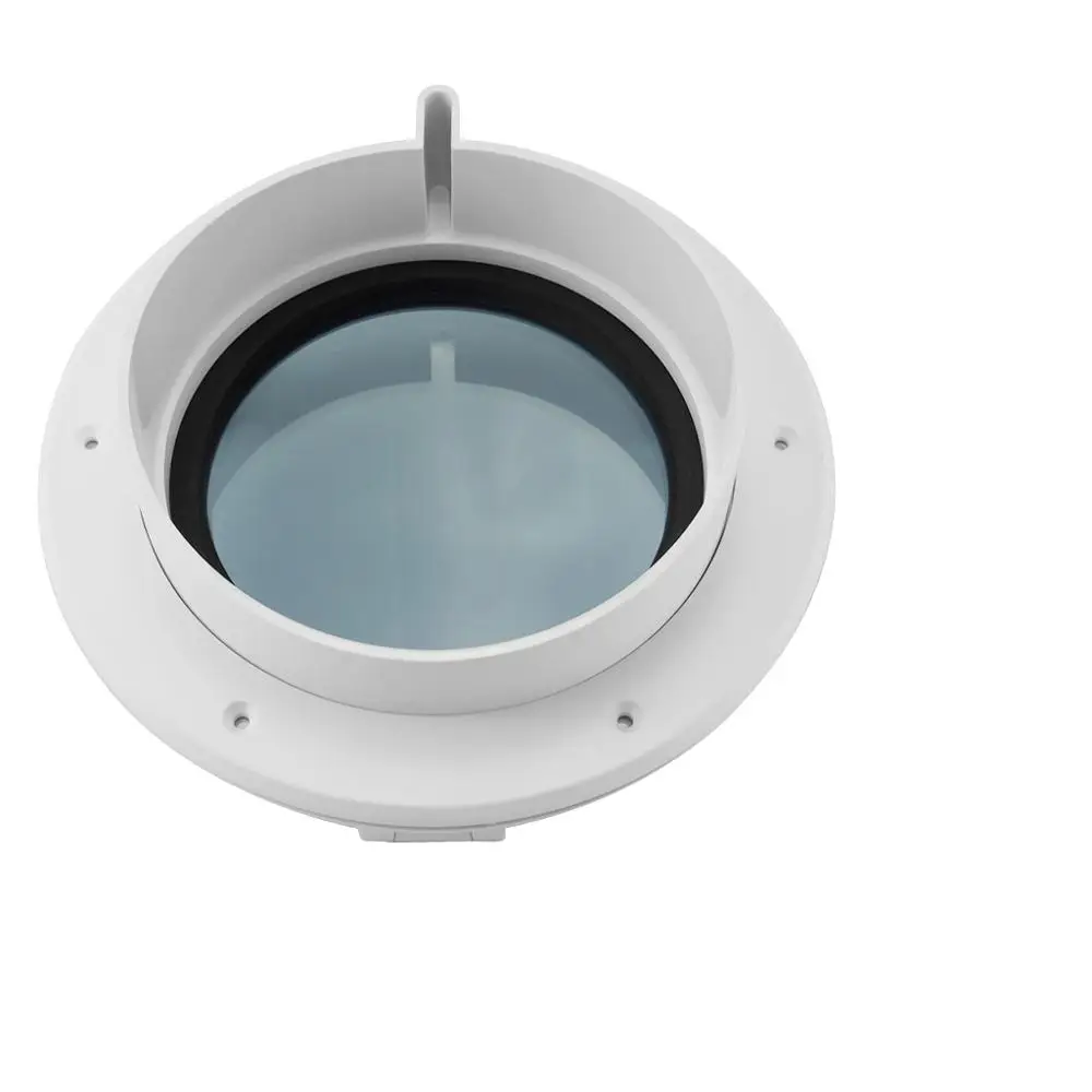 

Skylight 215 Marine Boat Yacht RV Porthole ABS Plastic Round Hatches Port Lights Replacement Windows Port Hole Opening Portlight