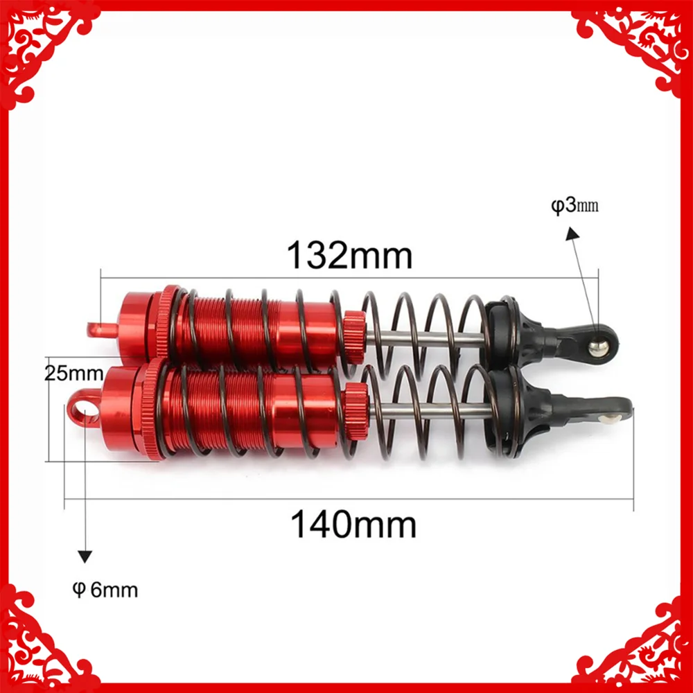 Aluminum Adjustable RC Shock Absorber Damper 140mm For Rc Car Hpi 1/8 Buggy Truck Crawler Hop Up Upgrades Parts