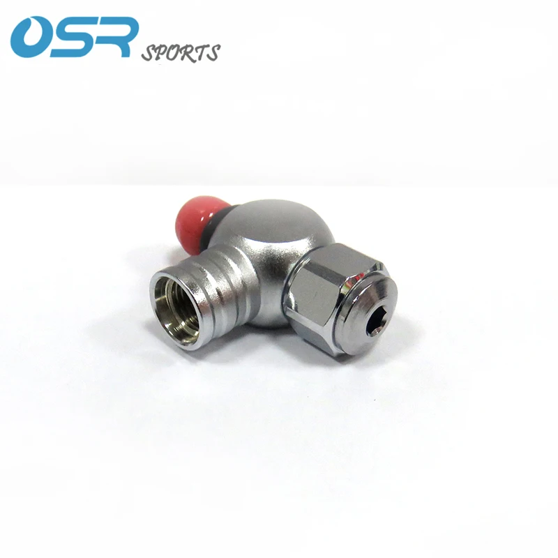 scuba diving regulator 1st stage low pressure port 1 to 2 ports adaptor swivel with 1pcs LP plug 90 degree or 110 degree