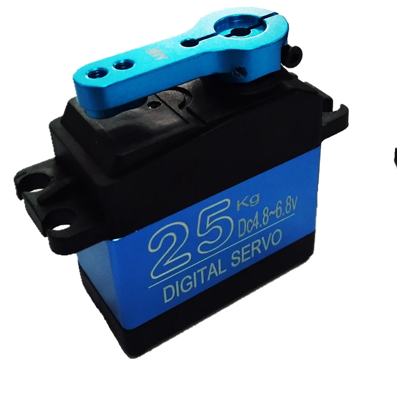 2020 Waterproof 180/270 Degree 20KG 25KG 60kg 36kg Large Torque 25T Arm full metal gear Digital RC Servo For 1/8 1/10 RC Car