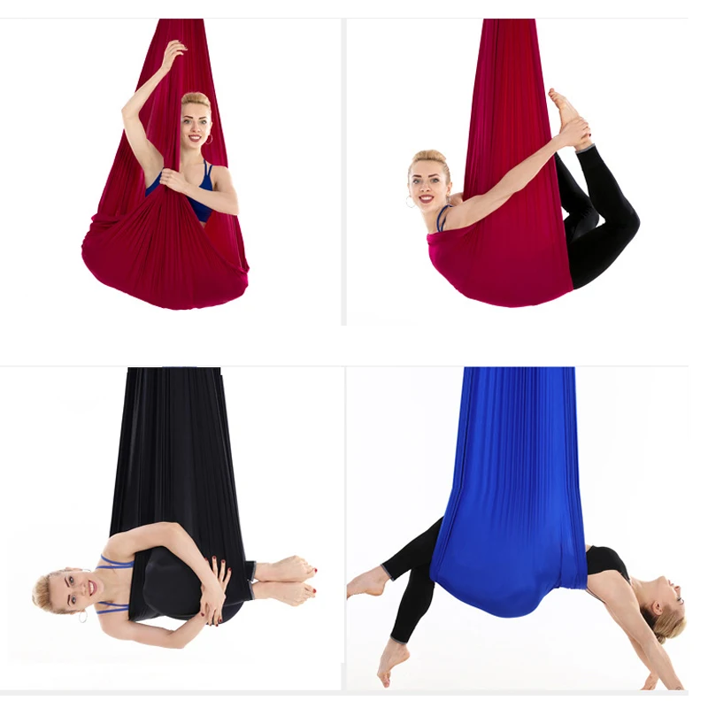 Aerial Yoga Hammock Set Antigravity Air Yoga Hammock Flying Swing Trapeze Anti-gravity Bed Yoga Training Belts For Gym Sporting