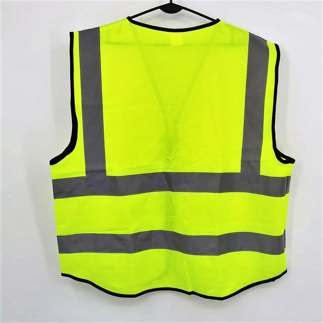 Safety Vest Reflective High Visibility Vest with Pockets and Zipper Construction Work Hi Vision Railroad Airport Engineers Vest