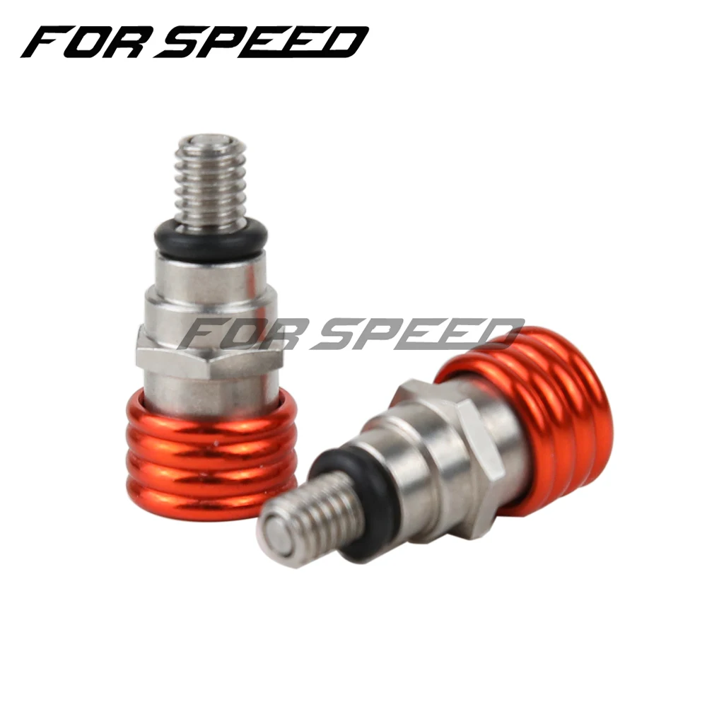 

M4x0.7 Fork Air Pressure Bleeder Relief Valves Set For 50 150 200 250 350 400 450 500 525 530 EXC SX SXF XC XCW MXC Etc