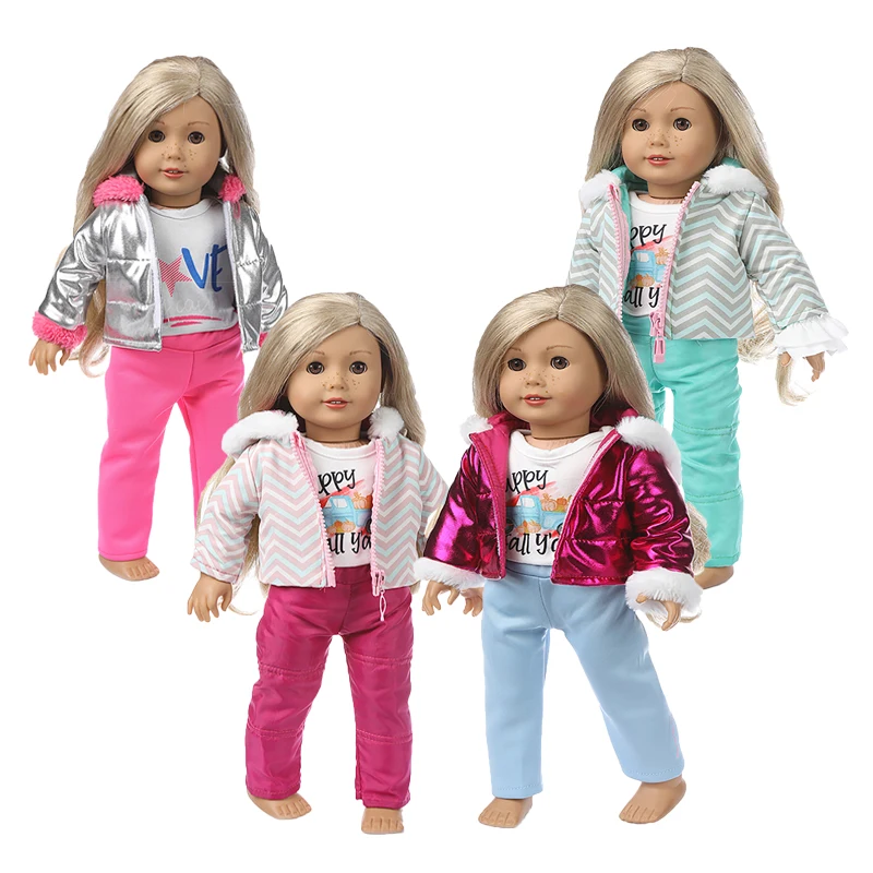 Abiti caldi invernali adatti per American girl 18 "american girl doll alexander doll miglior regalo