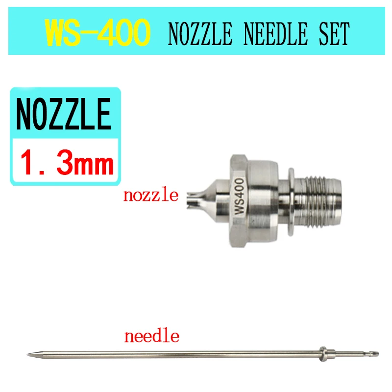 W400 Kit pistola a spruzzo ugello ago Aircap Set parti pneumatiche componente spruzzatore