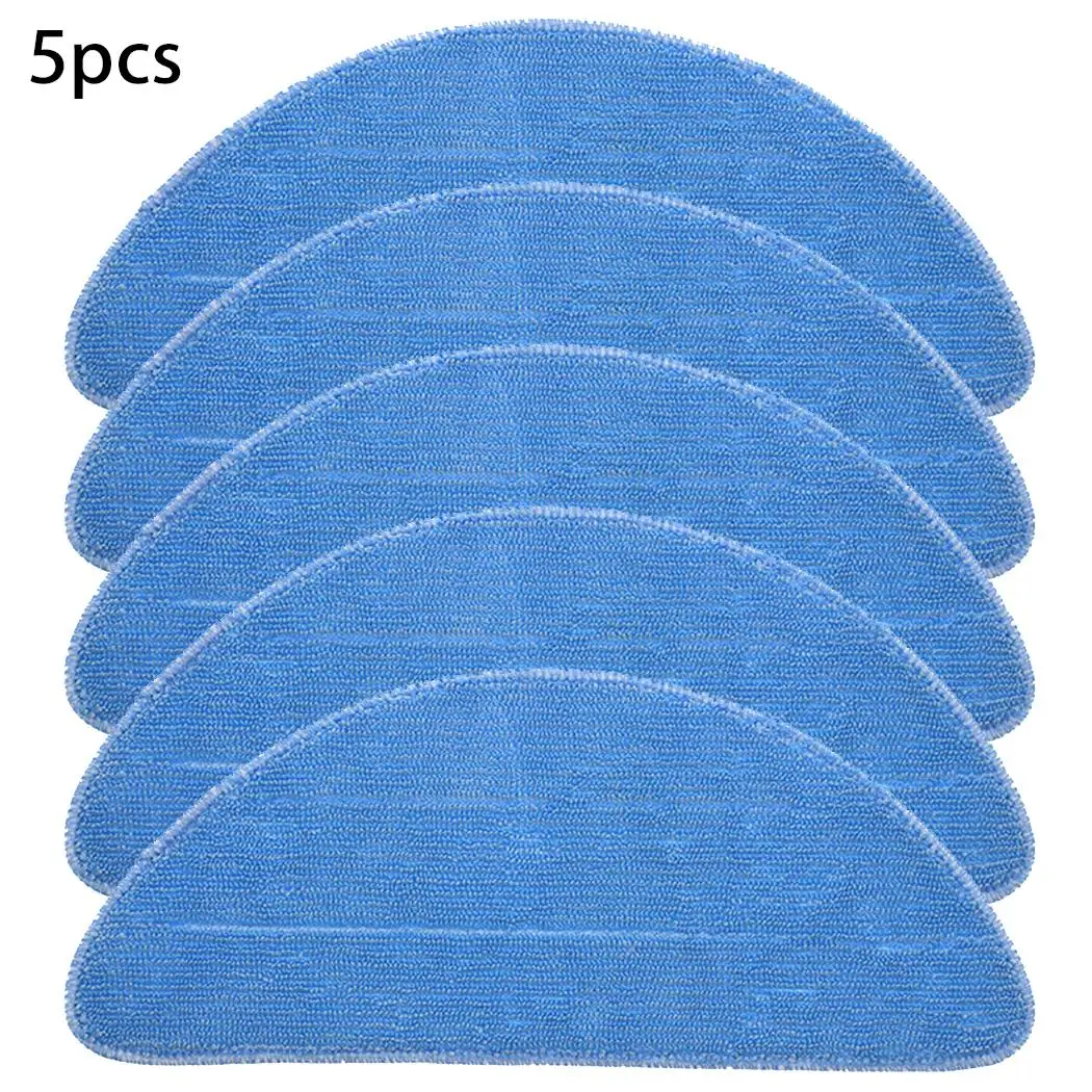 5pcs/lot Robot Vacuum Cleaner Reusable Mop Cloth Rags For X6 X8 Replacement Accessories Home Appliance