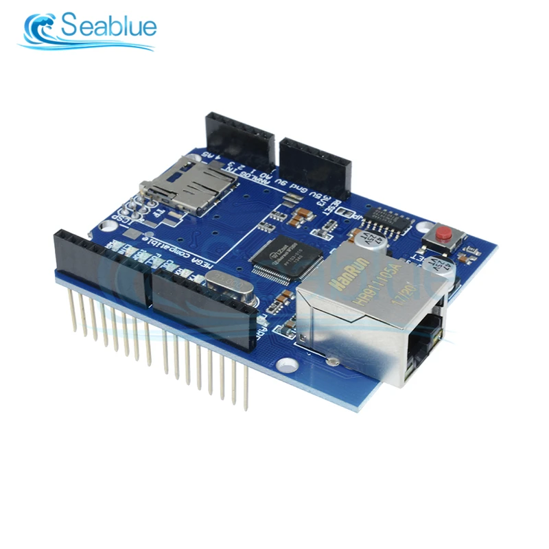 Lan Ethernet W5100 R3 Shield Module Micro-SD W5100 TCP/IP Network Development Board For Arduino Duem Mega 2560 One