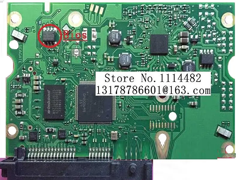 100706008 Hdd Pcb Logic Board Goede Test 3Tb. 4Tb Harde Schijf Desktop Computer Printplaat 1T 2T 3T St4000nm0033 100706008