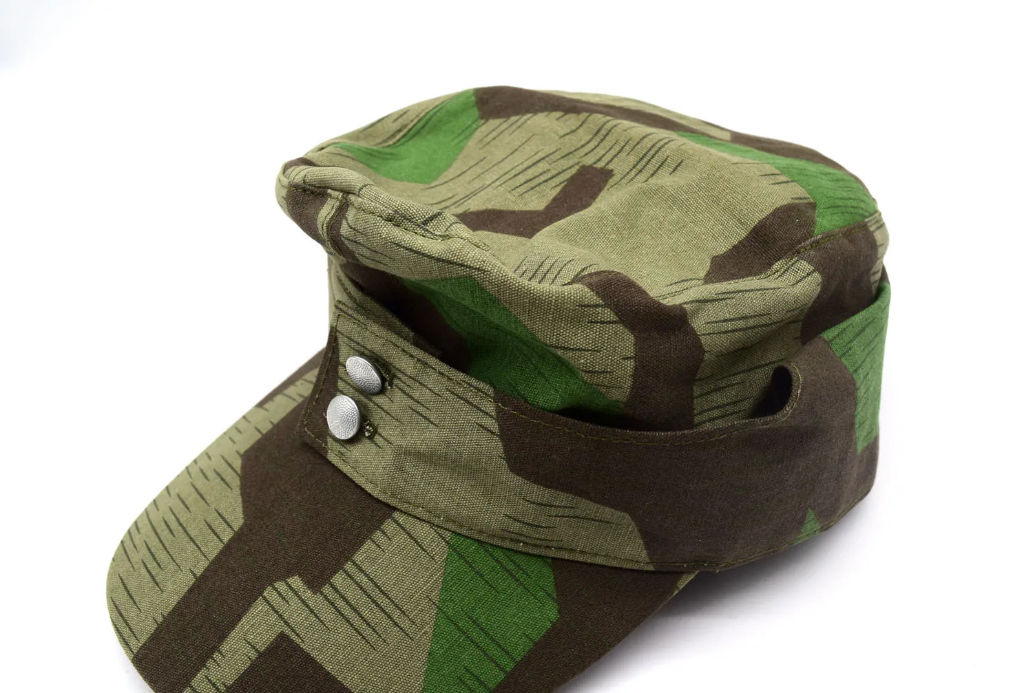 Rianimazioni Mlitary WWII WW2 esercito tedesco Splinter Camo Cap Hat Replica