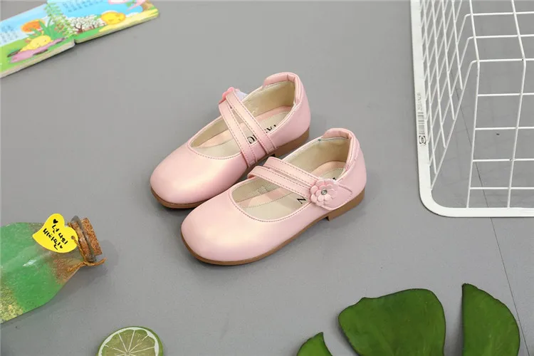 Mädchen Casual Wohnungen Mode Prinzessin Blume Mädchen Mary Janes Flache Weiche Mit Blumen Kinder Schuhe Für Hochzeit Party Geburtstag Süße – Detail 21