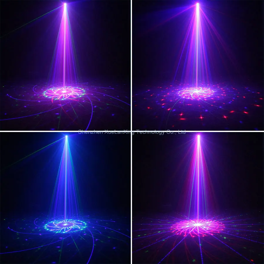 ESHINY RGB Laser Landscape Light Moving 60 Patterns Projector Outdoor IP65 Park Party Wall Tree House Garden Lamp B208N8